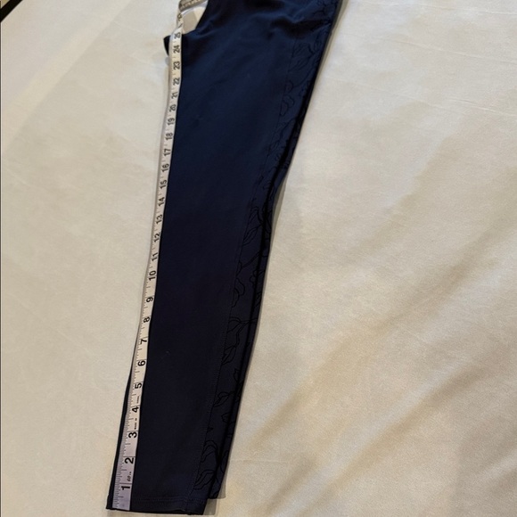 Skechers Go Walk Leggings Yoga Tight High Waist Dark Blue Women's Sz M - Picture 8 of 13